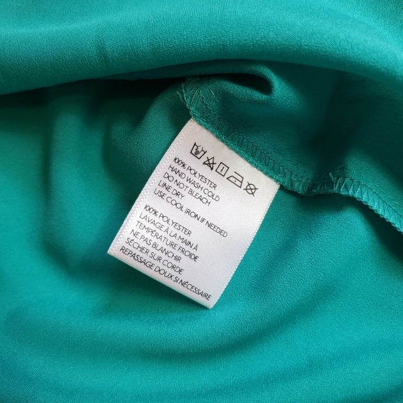 Turqoise Button-Up Top - Picture 7 of 10